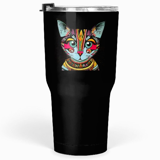 cat Tumblers 30 Oz, cat lovers Tumblers 30 Oz cat art t- Tumblers 30 Oz,