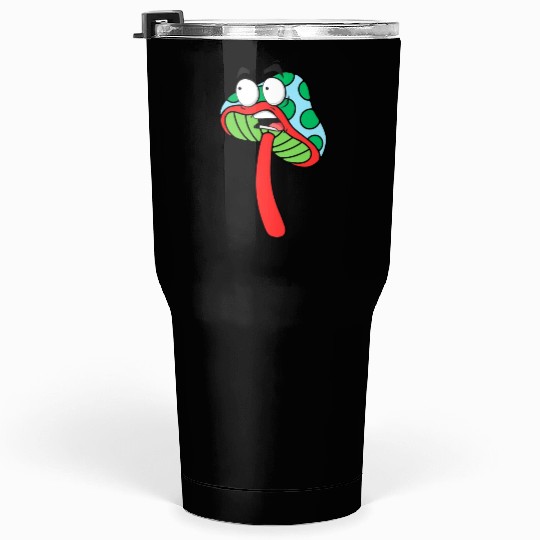 mushroom surprised by someone Tumblers 30 Oz