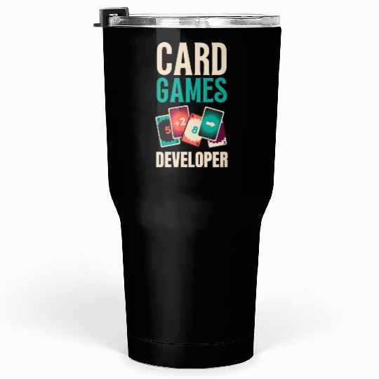 Card Games Developer Tumblers 30 Oz