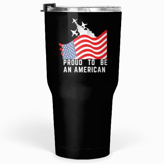 Wings of Liberty: Red, White, and Blue Plane Tumblers 30 Oz