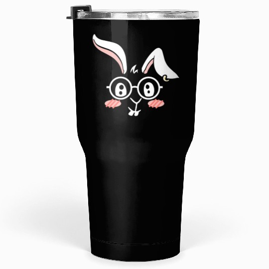 Easter Holiday Rabbit Easter Bunny Happy Easter Tumblers 30 Oz