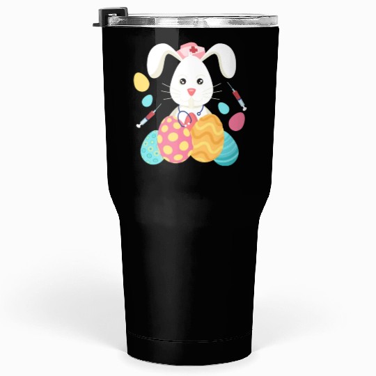 Easter Medical Bunny Eggs Nursing Rabbit Tumblers 30 Oz