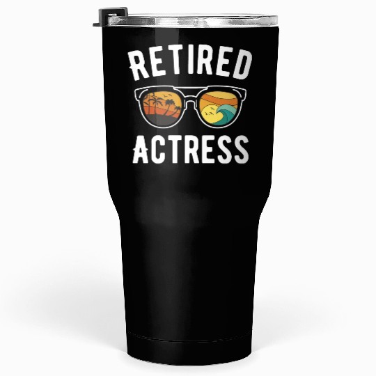 Retired Hollywood Actress Beachwear Designer Tumblers 30 Oz