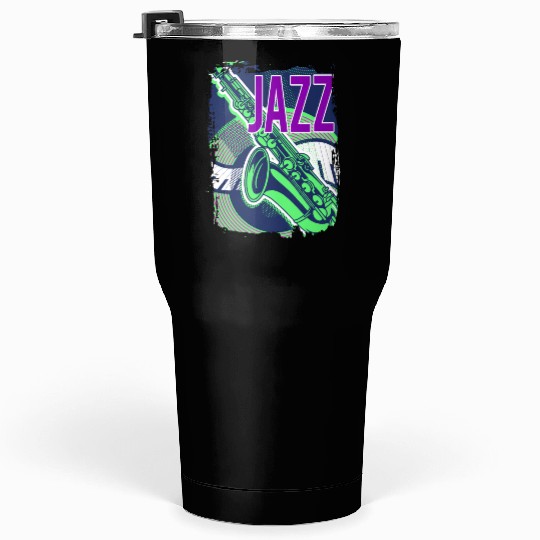 Jazz music improvisation festival Tumblers 30 Oz