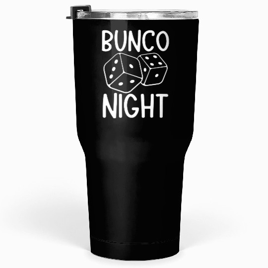 Bunco Night Tumblers 30 Oz