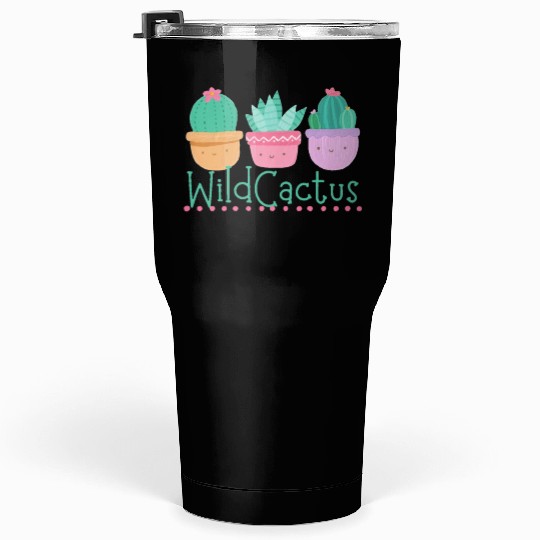 Wildflowers and cactus Tumblers 30 Oz