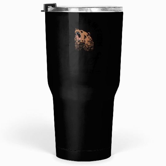 Chef Beast Animal Lover Bear Cooking Meals Tumblers 30 Oz