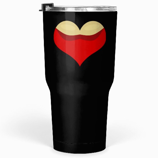 Boobies love heart Tumblers 30 Oz