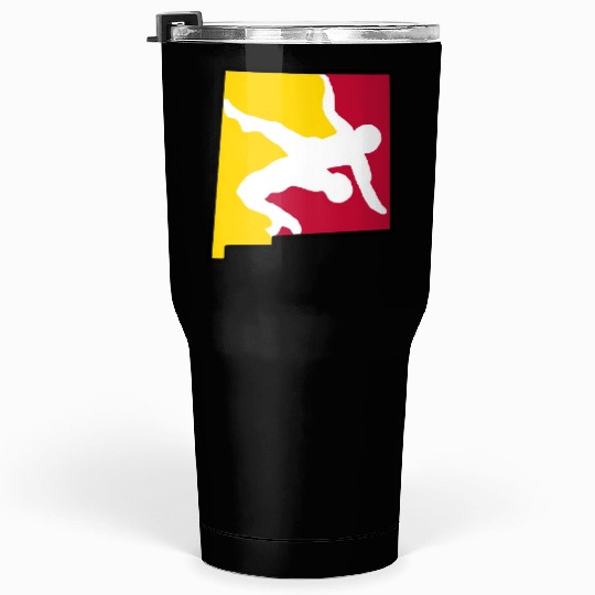 New Mexico Wrestling Tumblers 30 Oz
