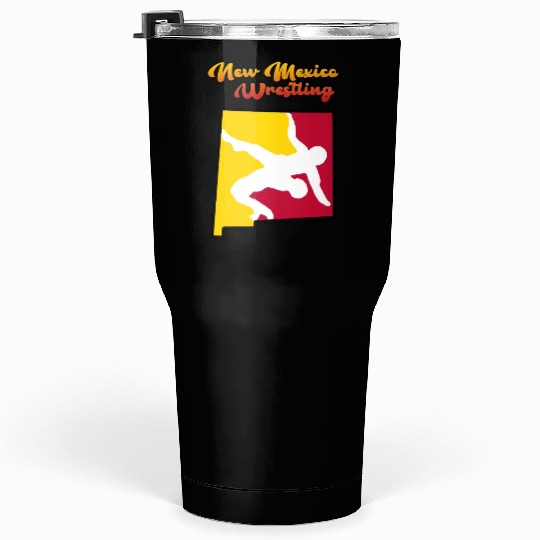 New Mexico Wrestling Tumblers 30 Oz