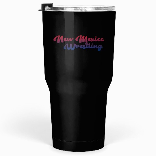 New Mexico Wrestling Tumblers 30 Oz