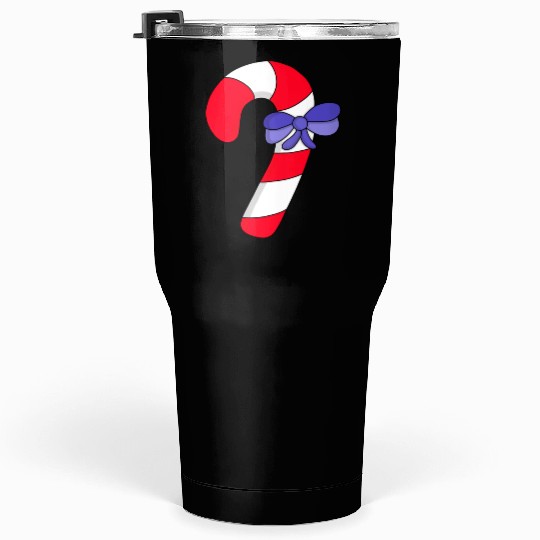 Candy cane 80s Tumblers 30 Oz