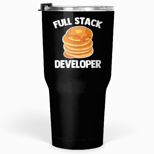 Full Stack Developer Funny Computer Science Tumblers 30 Oz