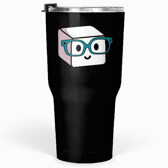 Sugar Sugar Cube Nerd Glasses Tumblers 30 Oz