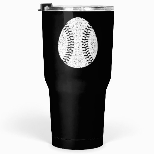 Baseball Happy Easter Egg Hunting Cute Sport Lover Tumblers 30 Oz