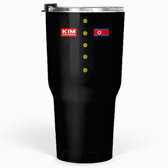 Kim Jong Un Halloween Tumblers 30 Oz