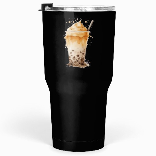 Boba Bubble Tea 2 Tumblers 30 Oz