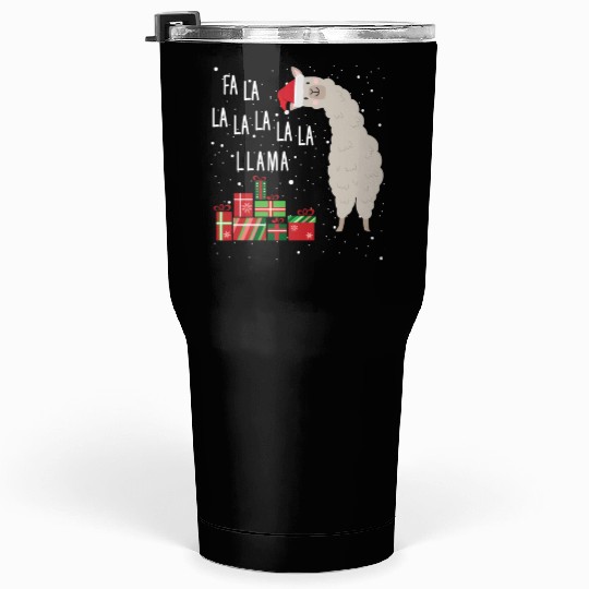 Fa La La Llama Tumblers 30 Oz
