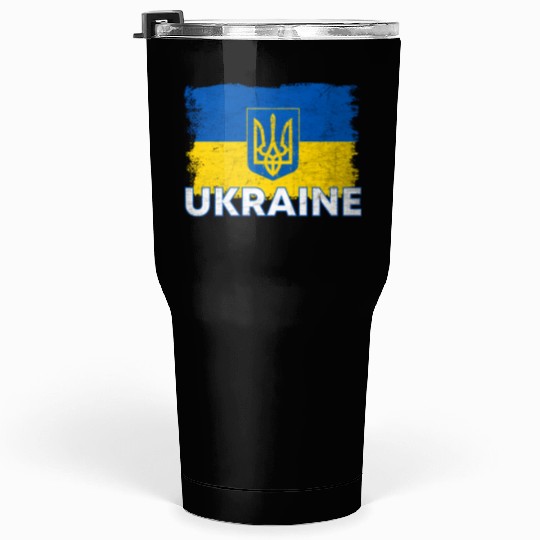 Ukrainian Flag Ukraine Flag Ukraine Tumblers 30 Oz
