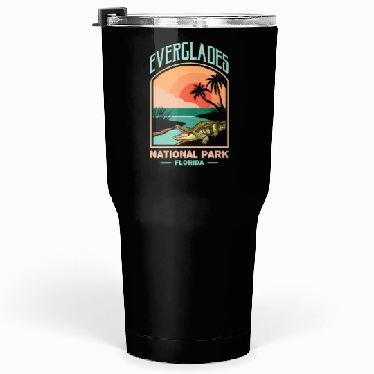 Everglades National Park Us Crocodile Florida Alli Tumblers 30 Oz