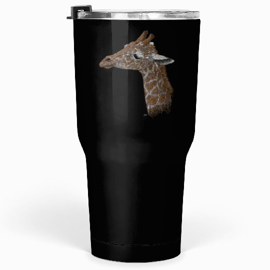 Giraffe African Wildlife Nature Outdoors Tumblers 30 Oz