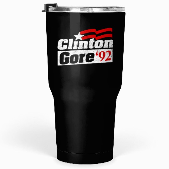 Clinton Gore Bill Clinton 92 Elect Tumblers 30 Oz