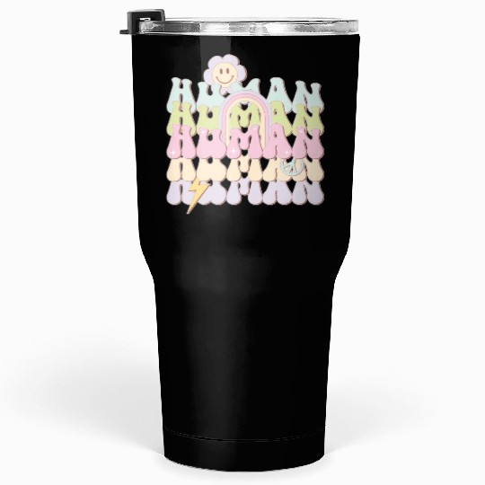 Human Rainbow, LGBT Pride Month Tumblers 30 Oz
