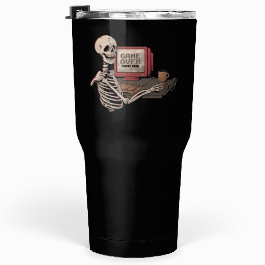 Funny Geek Skeleton Gift Tumblers 30 Oz