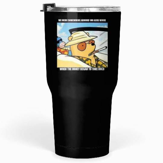 Can't stop here, its pooh country Tumblers 30 Oz