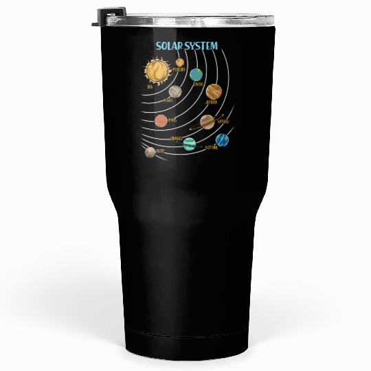 Our Solar System Science Education Tumblers 30 Oz