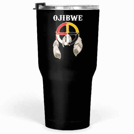 Ojibwe Anishinaabeg People Native American Tumblers 30 Oz