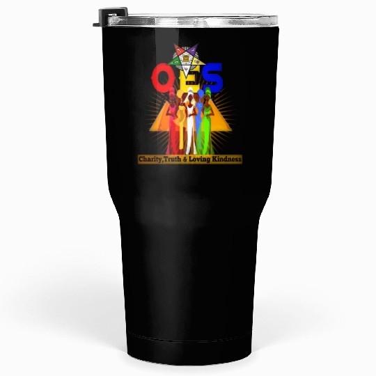 Order Of The Eastern Star Oes Ring Diva Sister'S Tumblers 30 Oz