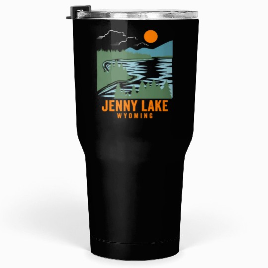 Jenny Lake Wyoming Tumblers 30 Oz