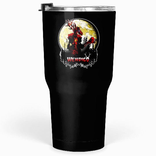 Wendigo New Monster inwalker Cryptid Evil Tumblers 30 Oz