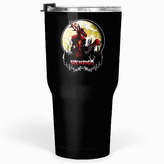 Wendigo New Monster inwalker Cryptid Evil Tumblers 30 Oz