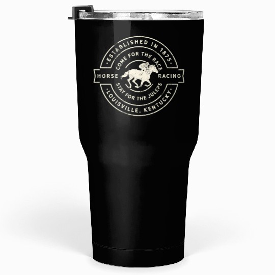 Derby Day Kentucky Horse Racing And Mint Juleps Tumblers 30 Oz
