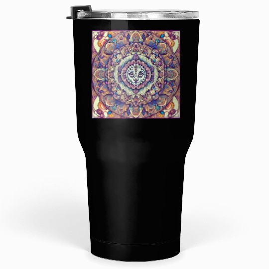 Unique Mandala V4 Tumblers 30 Oz
