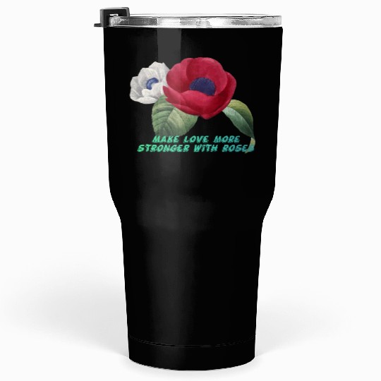 Embracing Romance with the Rose Tumblers 30 Oz
