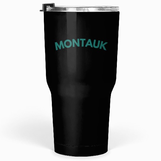 Montauk New York Vintage College Style (Green) Tumblers 30 Oz