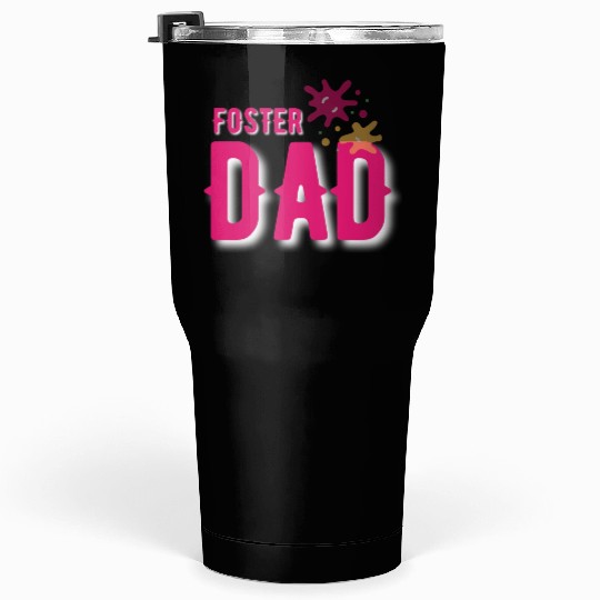 Cool Foster Dad Bonus Dad Best Gift For Foster Dad Tumblers 30 Oz
