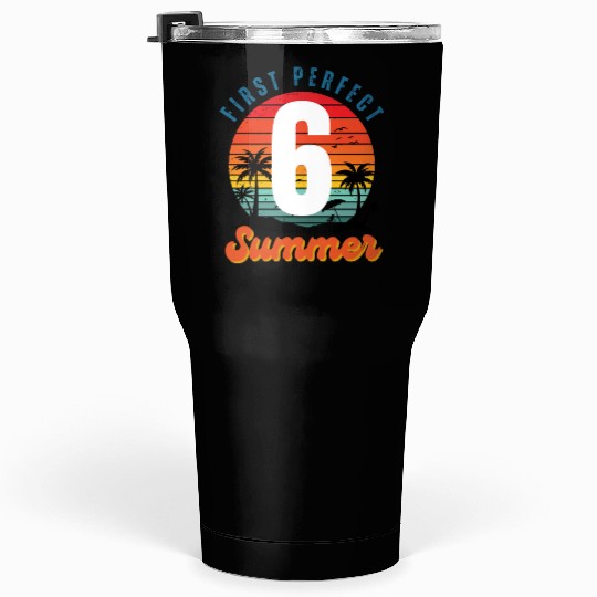 First perfect number summer light version Tumblers 30 Oz