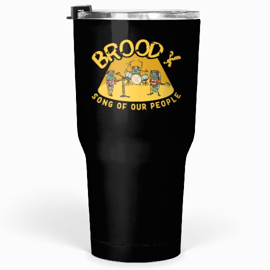Cicada Brood X Cicada Invasion Cicada Song Tour Tumblers 30 Oz