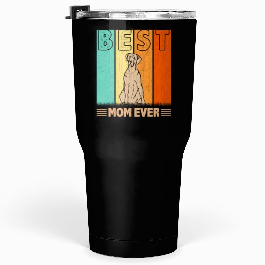 Best Great Dane Dog Mom Ever Retro Mama Mother'S Tumblers 30 Oz