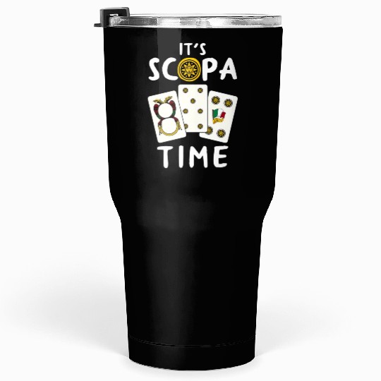 Scopa Italian Card Game Scopa Player Tumblers 30 Oz