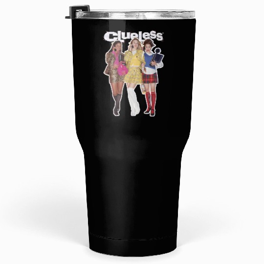 Clueless Bedazzled Logo Tumblers 30 Oz