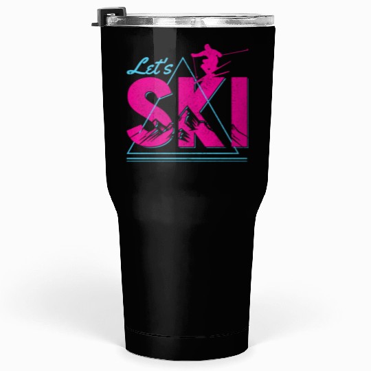 Ski Winter Sports Skiing Skier Tumblers 30 Oz