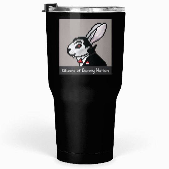 Citizens of Bunny Nation NFT #32 Artwork Tumblers 30 Oz