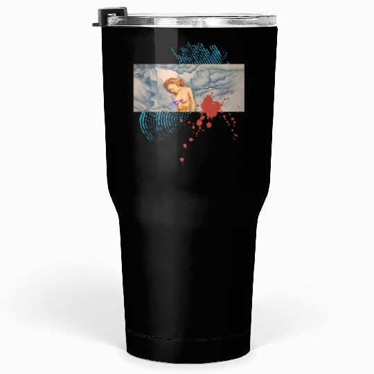 storm clouds girl Tumblers 30 Oz