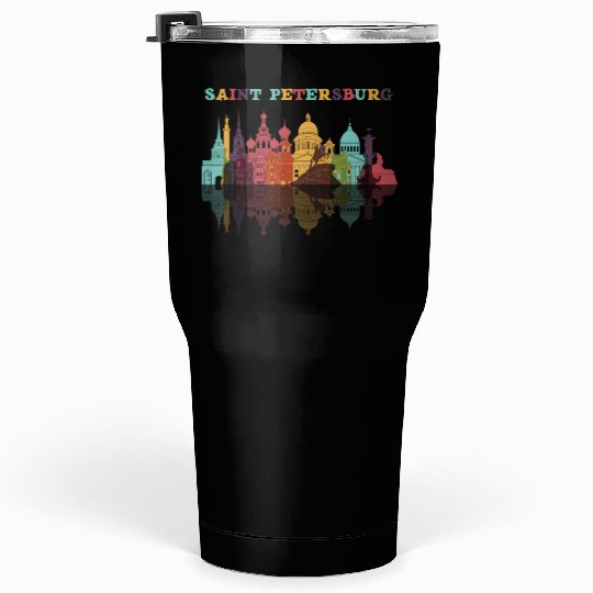 Saint Petersburg Russia Vacation Travel Family Tumblers 30 Oz