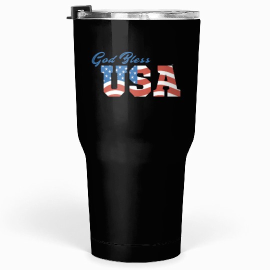 God Bless America Tumblers 30 Oz